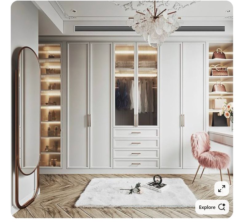 Custom Closets Built to Match Her Lifestyle